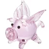 Miniature Pink Flying Pig Figurine< Fashion
