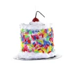 Miniature Sprinkled Cake Ornament<Cody Foster & Co. Hot
