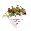 Mistletoe Heart With You Ornament< Best