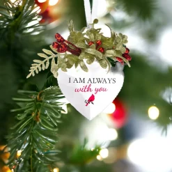 Mistletoe Heart With You Ornament< Best