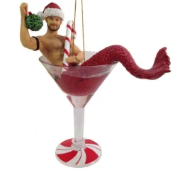 Mistletoe Santa Merman Christmas<December Diamonds Best