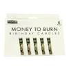 Money to Burn Candles - Set of 5< Outlet