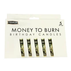Money to Burn Candles - Set of 5< Outlet