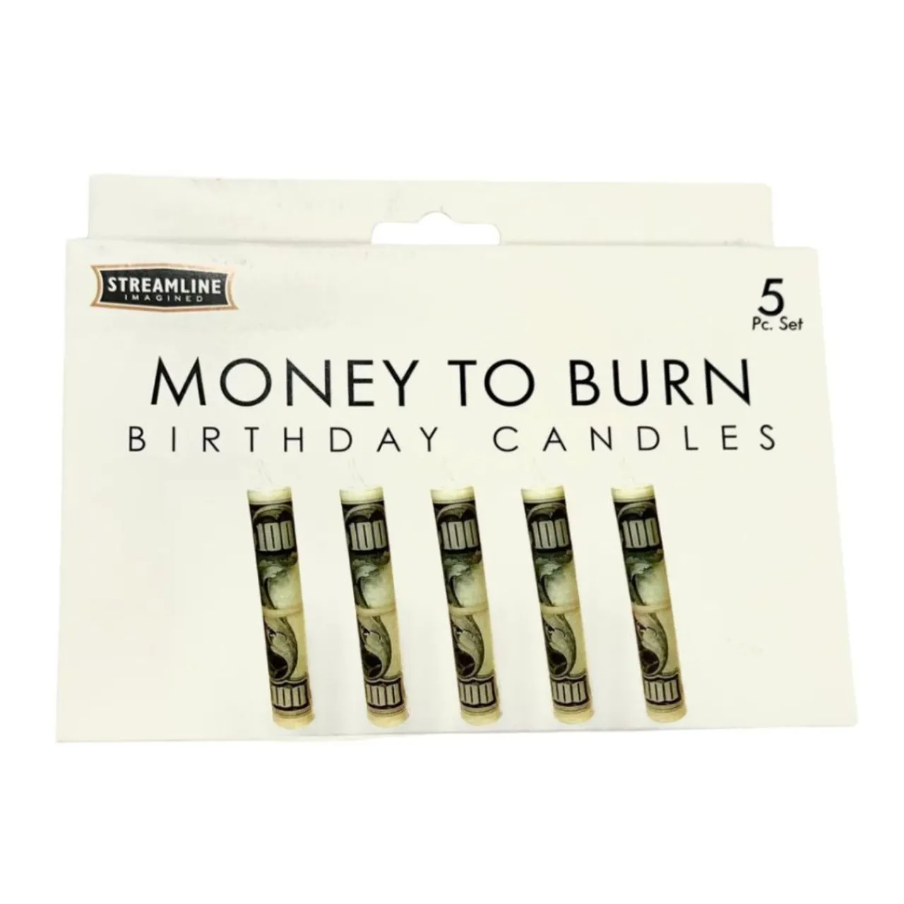 Money to Burn Candles - Set of 5< Outlet
