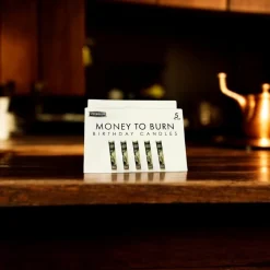 Money to Burn Candles - Set of 5< Outlet