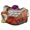 Moon Angel Raku Ornament Handcrafted from Raku Potteryworks< Discount