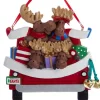 Moose Family of Four in Car Personalized Ornament - 4 Names Hand Personalized<Kurt Adler Discount