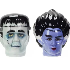 Mr And Mrs Frankenstein Salt And Pepper Set< Sale