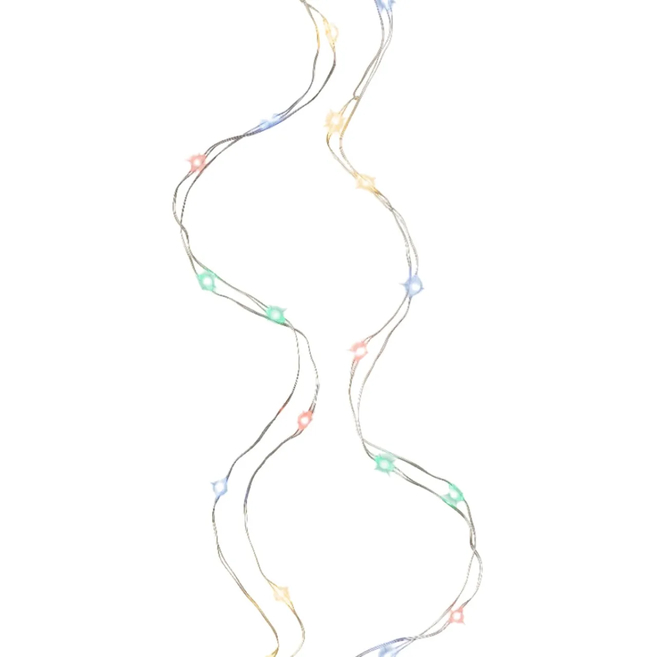 40 Multi Color Micro LEDs Silver Wire<Lumineo Best