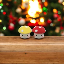 Mushroom Salt & Pepper Shaker Set< Sale
