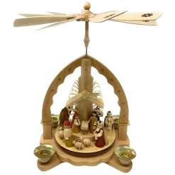 Nativity Christmas Pyramid<Richard Glaesser New
