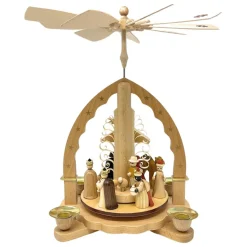 Nativity Christmas Pyramid<Richard Glaesser New