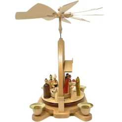 Nativity Christmas Pyramid<Richard Glaesser New