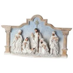 Nativity with Sky in Column Creche< Discount