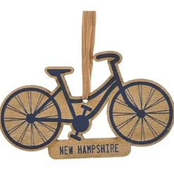 New Hampshire Bicycle Ornament - The Christmas Loft< Sale