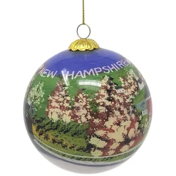 New Hampshire Covered Bridge Ornament - The Christmas Loft< Clearance
