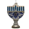 Noble Gems Happy Hanukkah Lights Ornament<Kurt Adler Best
