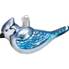 Old World Christmas- Blue Jay Ornament   | The Christmas Loft<Old World Glass Hot