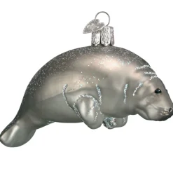 Old World Christmas- Manatee Ornament | The Christmas Loft<Old World Glass Clearance