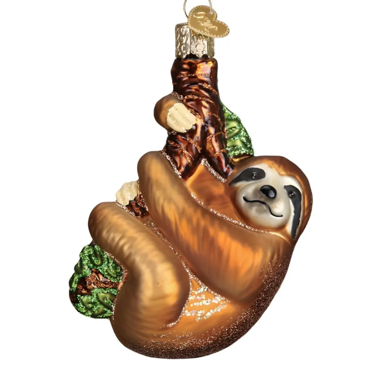 Old World Christmas- Sloth Ornament | The Christmas Loft<Old World Glass Discount