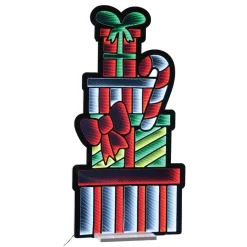 Package Stack and Candy Cane Infinity Light< Outlet
