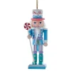 Pastel Blue Nutcracker Ornament<Kurt Adler Best