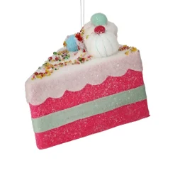 Pastel Cake Slice Ornament< Discount