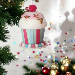 Pastel Ice Cream Sundae Ornament< Clearance