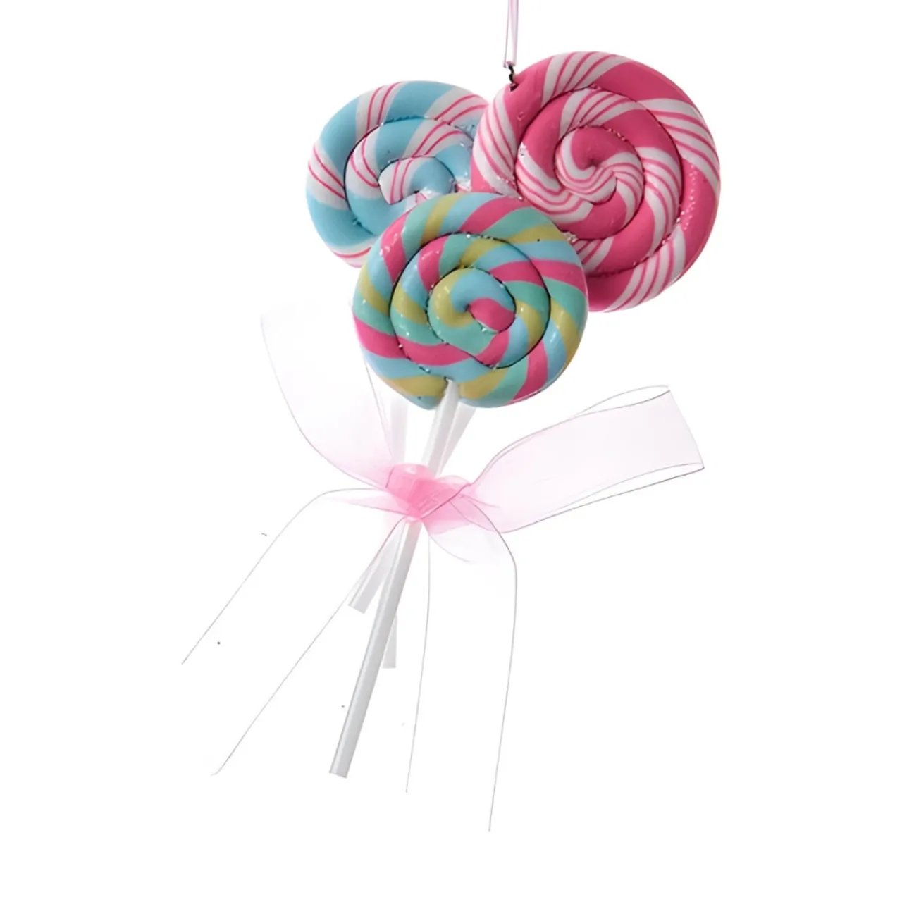 Pastel Swirl Lollipops Ornament<Kurt Adler Discount