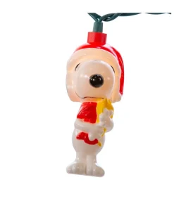 Peanuts10-Light LED Snoopy and Woodstock Light Set<Kurt Adler Online