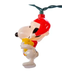 Peanuts10-Light LED Snoopy and Woodstock Light Set<Kurt Adler Online