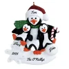 Penguin Parent With Two Chicks Ornament< Online