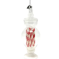Peppermint Stick Candy Jar Ornament< Outlet