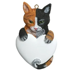 Personalized Calico Cat Ornament - The Christmas Loft< Online