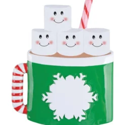 Personalized Family Of 4 Hot Cocoa Ornament | The Christmas Loft​​​​​​​< Fashion
