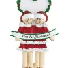 Personalized Female Couple Christmas Ornament< Best