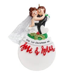 Personalized Mr &amp; Mrs Ornament< Sale