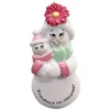 Personalized Pink Grandmas First Christmas Ornament< New