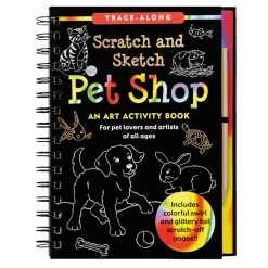 Pet Shop Scratch & Sketch Art Activity Book< Discount