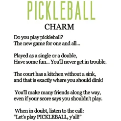 Pickleball Pocket Charm< Clearance