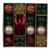 46 Piece Shatterproof Classic Christmas Ornament Set< Discount