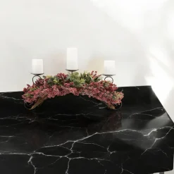 Pine and Berry Candle Centerpiece< Discount