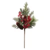 Pine Spray with Berries and Pinecones< Fashion