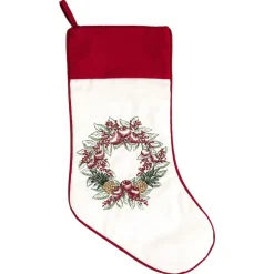 Pineapple Wreath Stocking | The Christmas Loft< Hot