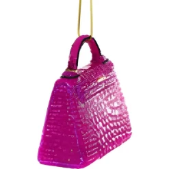 Pink Alligator Luxury Handbag Ornament<Cody Foster & Co. Hot