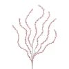 Pink and White Chenille Peppermint Twist Spray< Outlet
