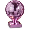 Pink Animated Spinning Disco Ball< Hot