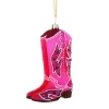 Pink Cowgirl Boot Ornament<Cody Foster & Co. Hot