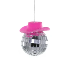 Pink Cowgirl Disco Ball Ornament<Cody Foster & Co. Sale