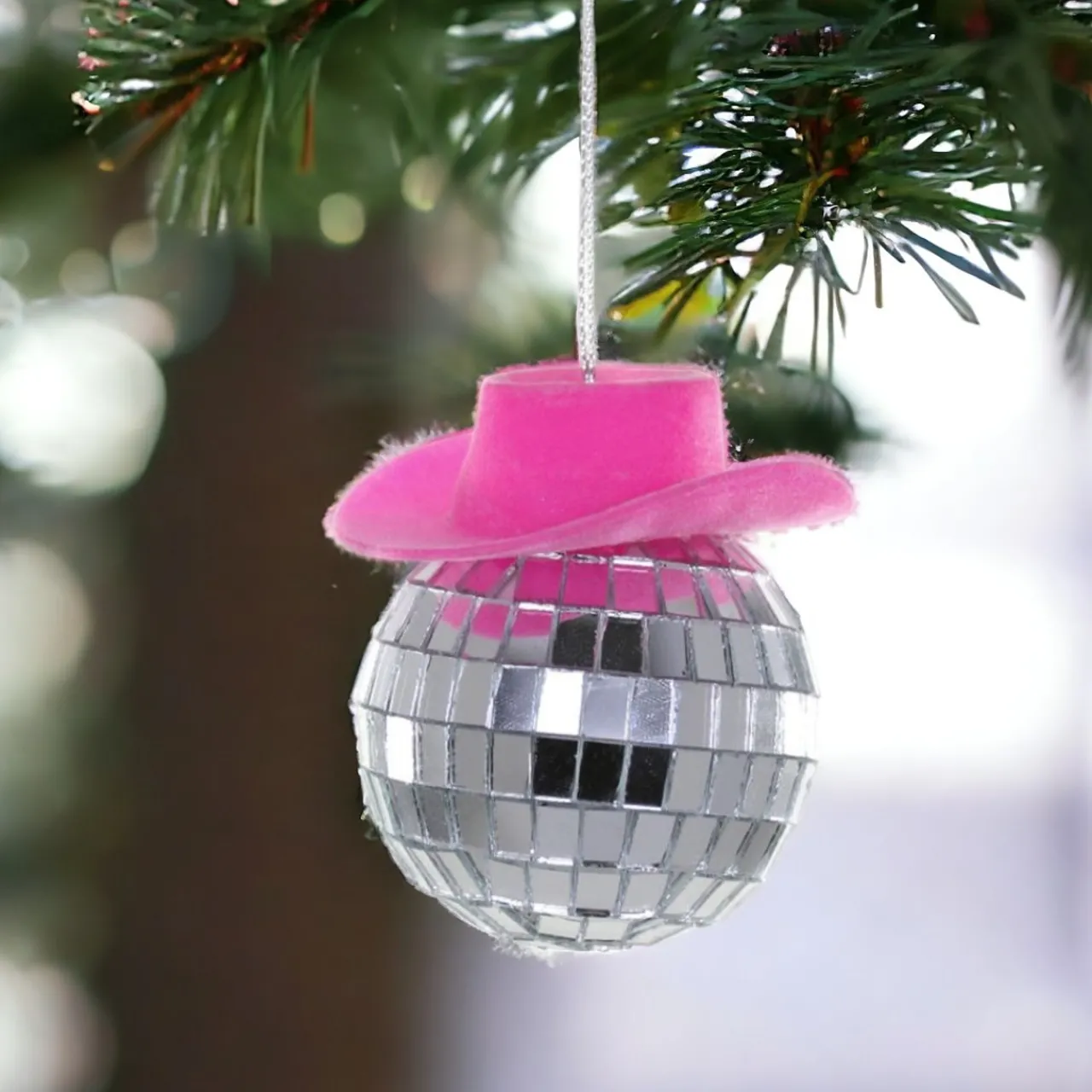 Pink Cowgirl Disco Ball Ornament<Cody Foster & Co. Sale